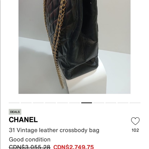 Rare, large, vintage Chanel. Black lamb leather, gold hardware, shoulder bag - Picture 8 of 8